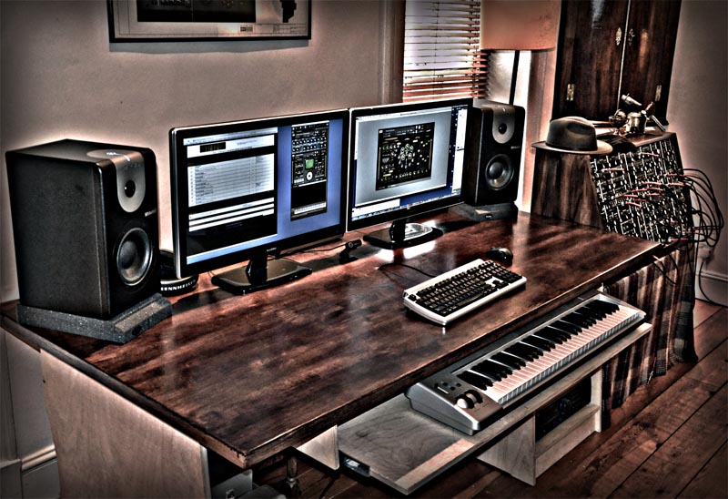 Furniture Recording Studio Desk Plans